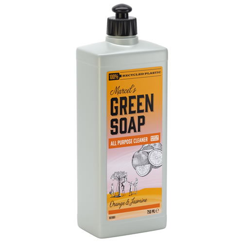M.Green soap Allesreiniger sinaasappel & jasmijn 750ml